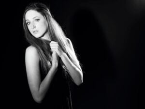 Black and White Portrait Photo