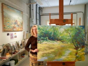 Barbara Hines in Studio 2