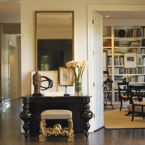 Butler Living Room to Library
