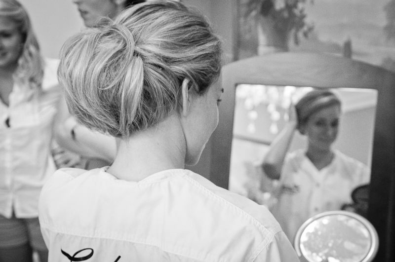 Bride Getting Ready