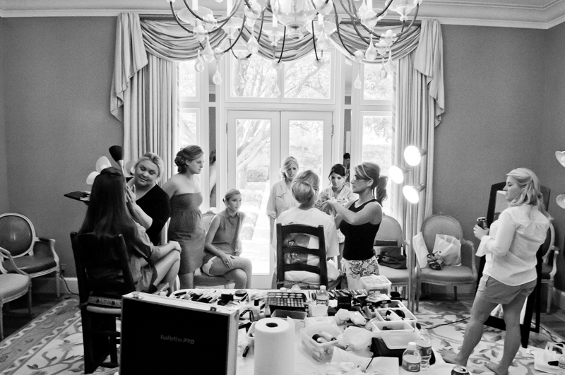 Bridesmaids Getting Ready