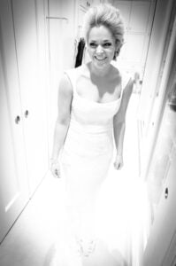 Bride in Dressing Room