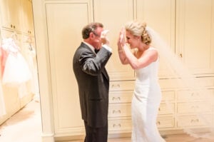 Father and Daughter High Five