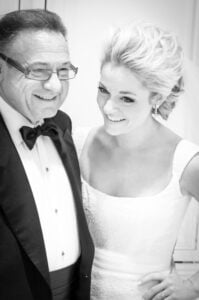 Father and Daughter Happy