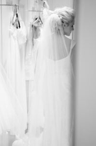 Bride in Dressing Room