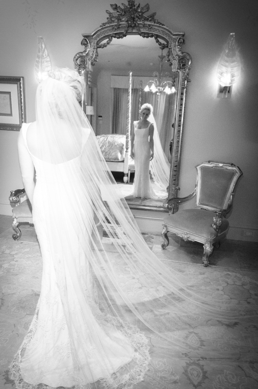 top rated photographer near me Bride in Mirror