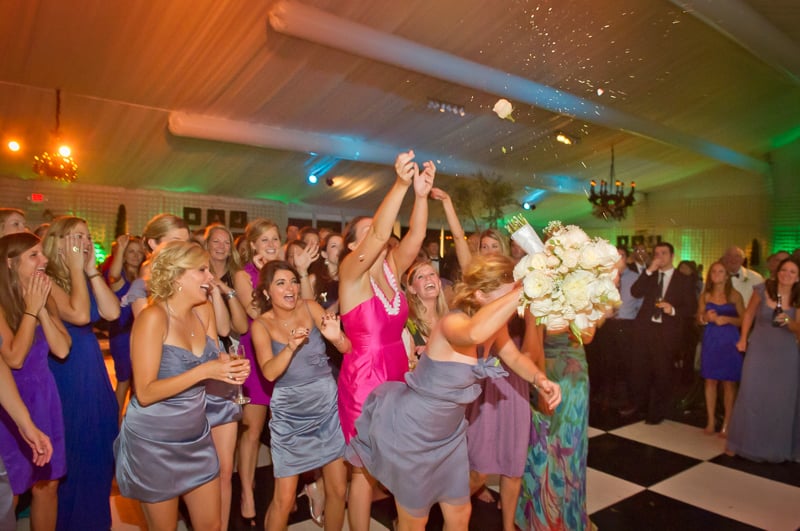 Toss of Bouquet