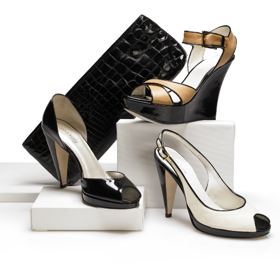 Tootsies Shoe Black Sandals